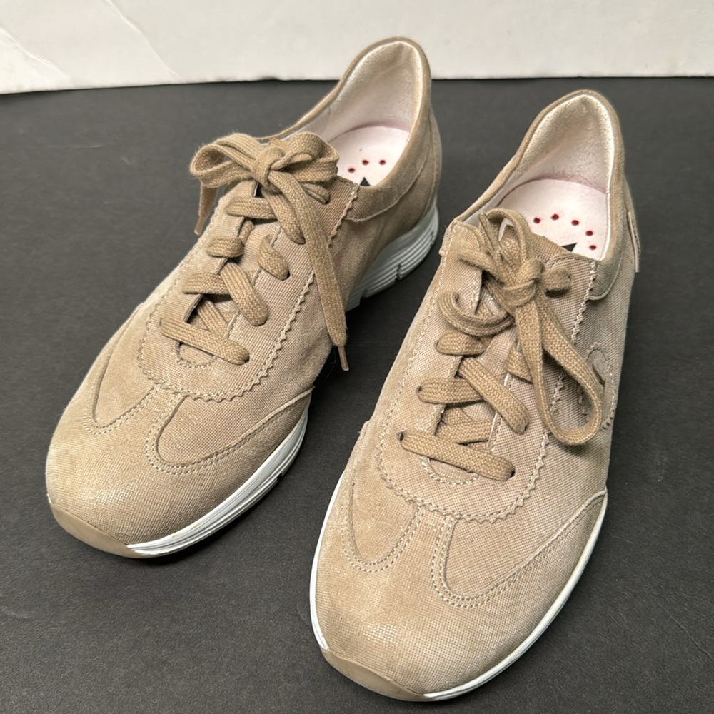 Women’s Mephisto Yael Leather Sneakers Size 7 - Picture 2 of 16